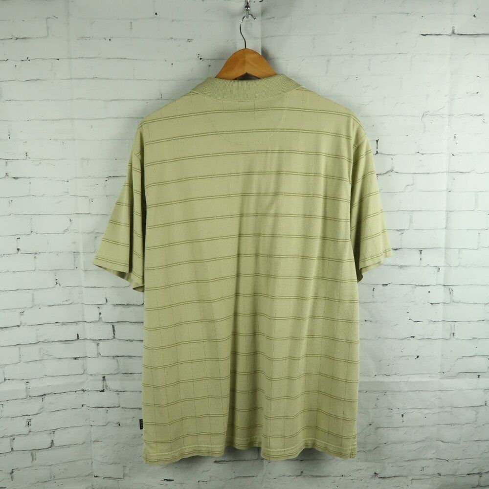 ARROW POLO SHIRT BUNDLE BLACK & GREEN WITH STRIPES SIZE LARGE - Picture 8 of 15